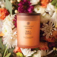 Chesapeake Bay Candle PT31905 Scented Candle, Love + Passion (Grapefruit Mango), Medium, Home Décor Love + Passion Medium Jar