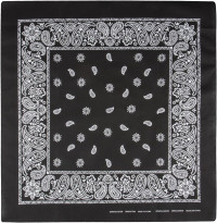 Levi’s All-Gender Multi-Purpose Bandana Gift Set – Headband, Wrap, Face & Neck Coverage Pack 3 Black