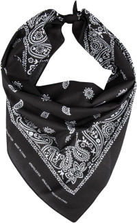 Levi’s All-Gender Multi-Purpose Bandana Gift Set – Headband, Wrap, Face & Neck Coverage Pack 3 Black
