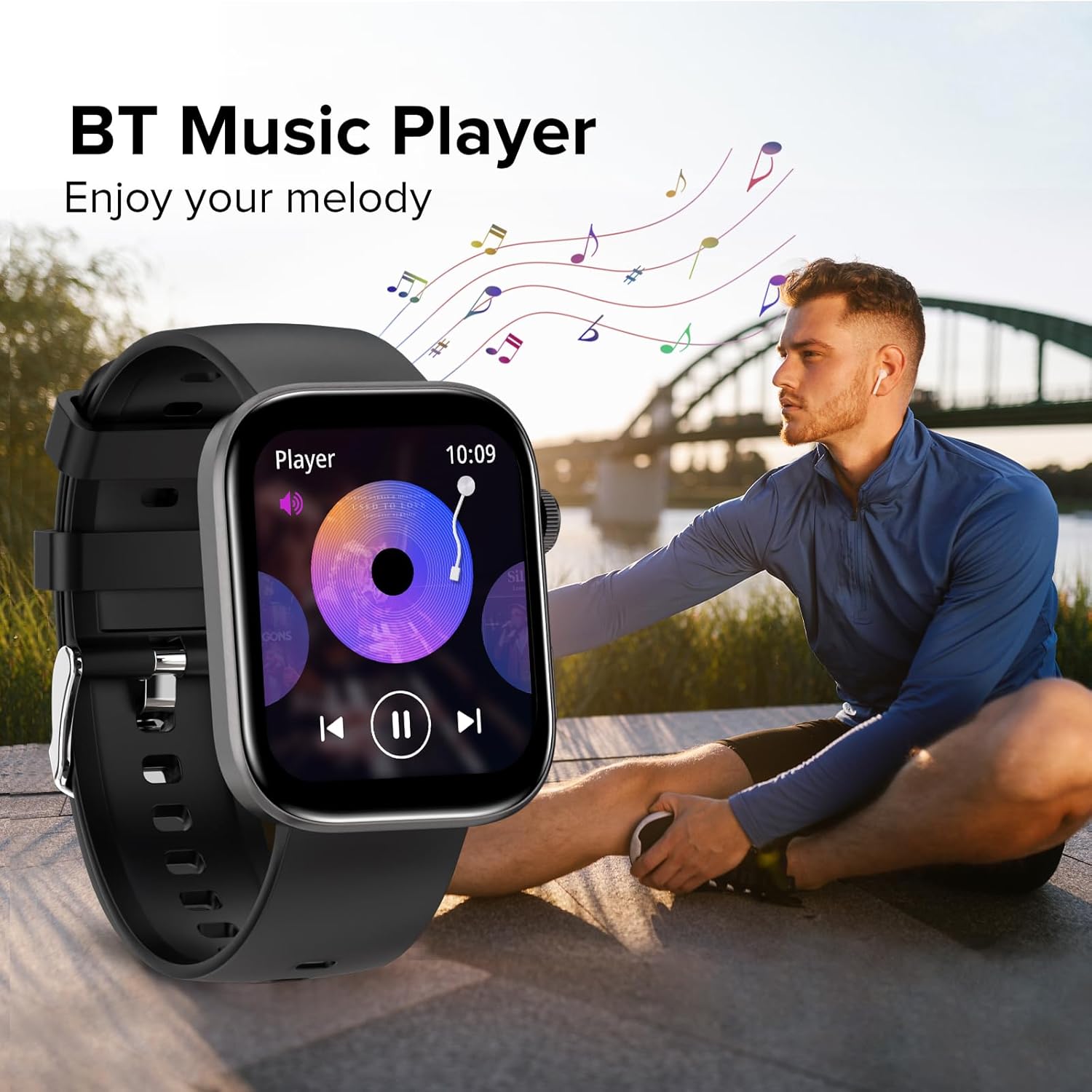 Smart Watches for Men and Women, 2.01