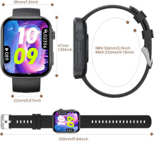 Smart Watches for Men and Women, 2.01