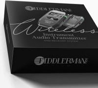 Wireless Instrument Audio Transmitter and Receiver System With Rechargeable Built-in Lithium Batteries FWS-10