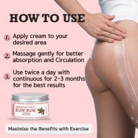 Brazilian Bum Bum Cream, BumBum Cream, Cellulite Cream for Thighs and Butt Fast, Anti Cellulite Cream, Inner Thigh Firming Cream, Brazilian Bum Bum Body Cream, 100ml by Alakazia
