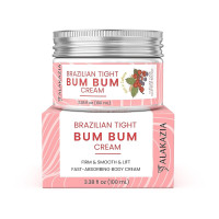 Brazilian Bum Bum Cream, BumBum Cream, Cellulite Cream for Thighs and Butt Fast, Anti Cellulite Cream, Inner Thigh Firming Cream, Brazilian Bum Bum Body Cream, 100ml by Alakazia