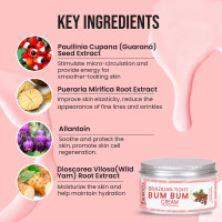 Brazilian Bum Bum Cream, BumBum Cream, Cellulite Cream for Thighs and Butt Fast, Anti Cellulite Cream, Inner Thigh Firming Cream, Brazilian Bum Bum Body Cream, 100ml by Alakazia