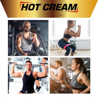 Hot Sweat Cream, Hot Firming Lotion Sweat Enhancer, Creams for Belly Natural Workout Enhancer for Women and Men for Thighs Legs Abdomen Arms and Buttocks 3.98 Ounce (Pack of 1)