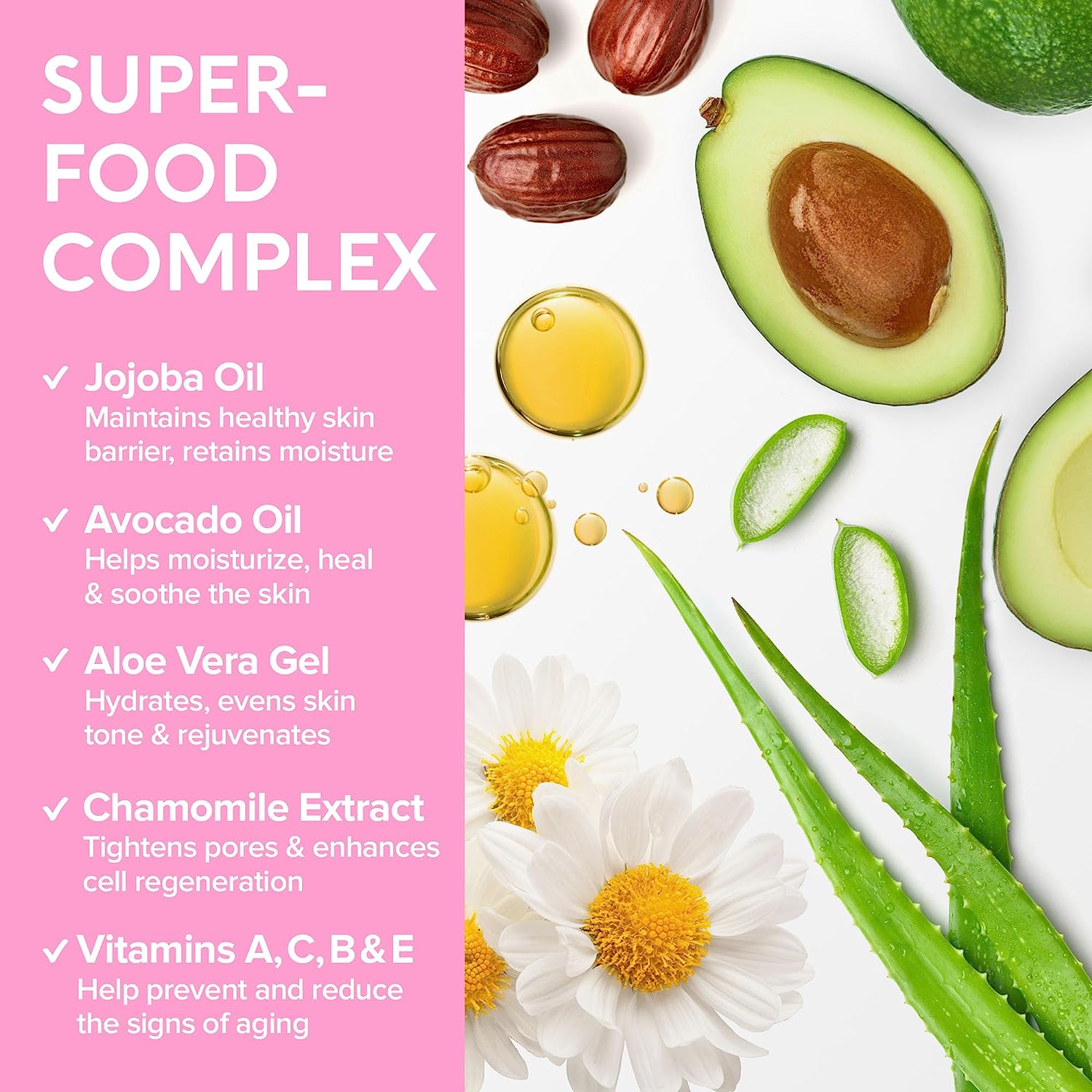 MAREE Face Moisturizer - Collagen Cream for Women - Anti-Wrinkle Retinol Cream with Hyaluronic Acid - Day & Night Cream for Face - Instant Face Lift Cream with Hydrating & Firming Effect - 1.7oz