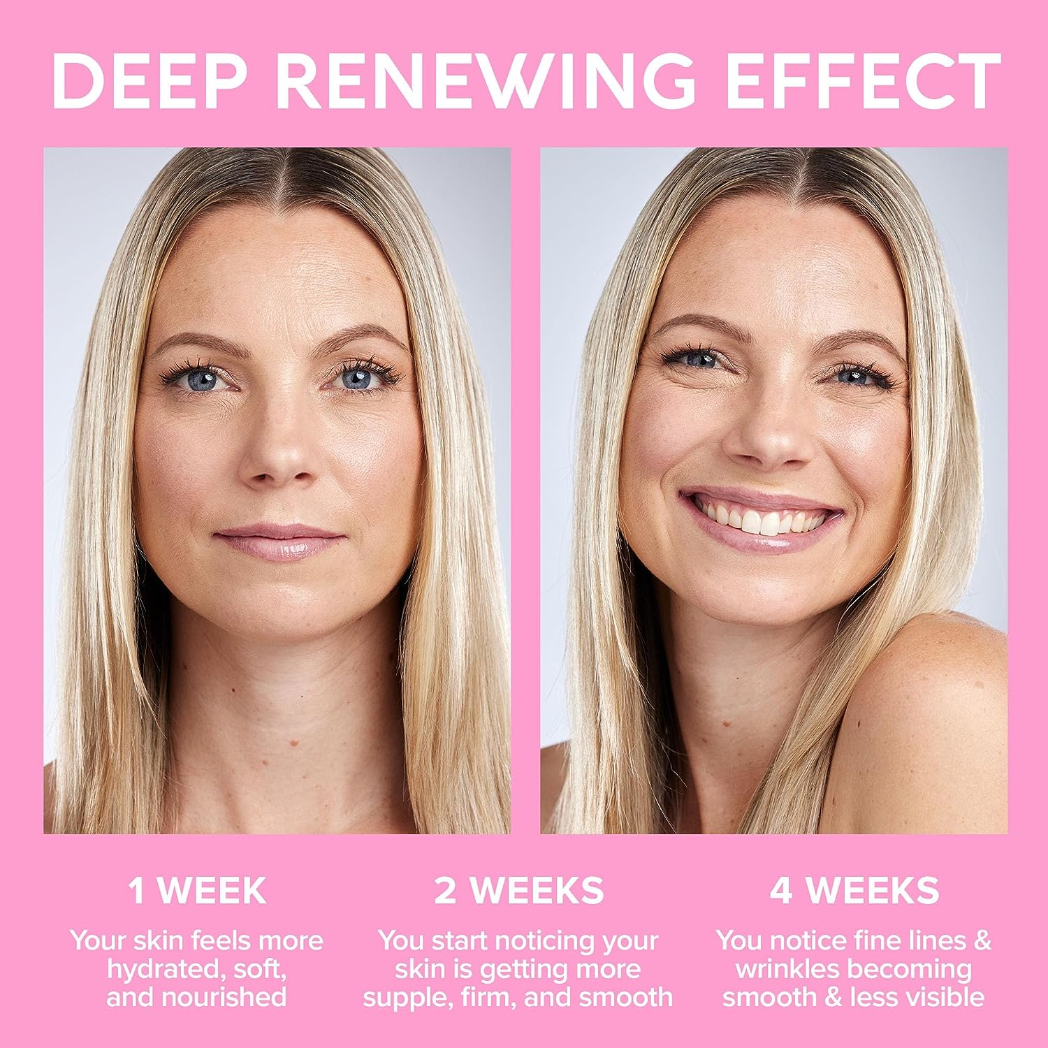 MAREE Face Moisturizer - Collagen Cream for Women - Anti-Wrinkle Retinol Cream with Hyaluronic Acid - Day & Night Cream for Face - Instant Face Lift Cream with Hydrating & Firming Effect - 1.7oz