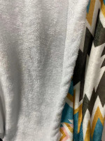 JAWO Aztec Throw Blanket, Native American Indian Western Tribal Navajo Pattern Warm Cozy Bed Couch Blanket, Southwestern Print Fleece Flannel Throws and Blankets Livingroom Bedroom Decor Teal 50X60