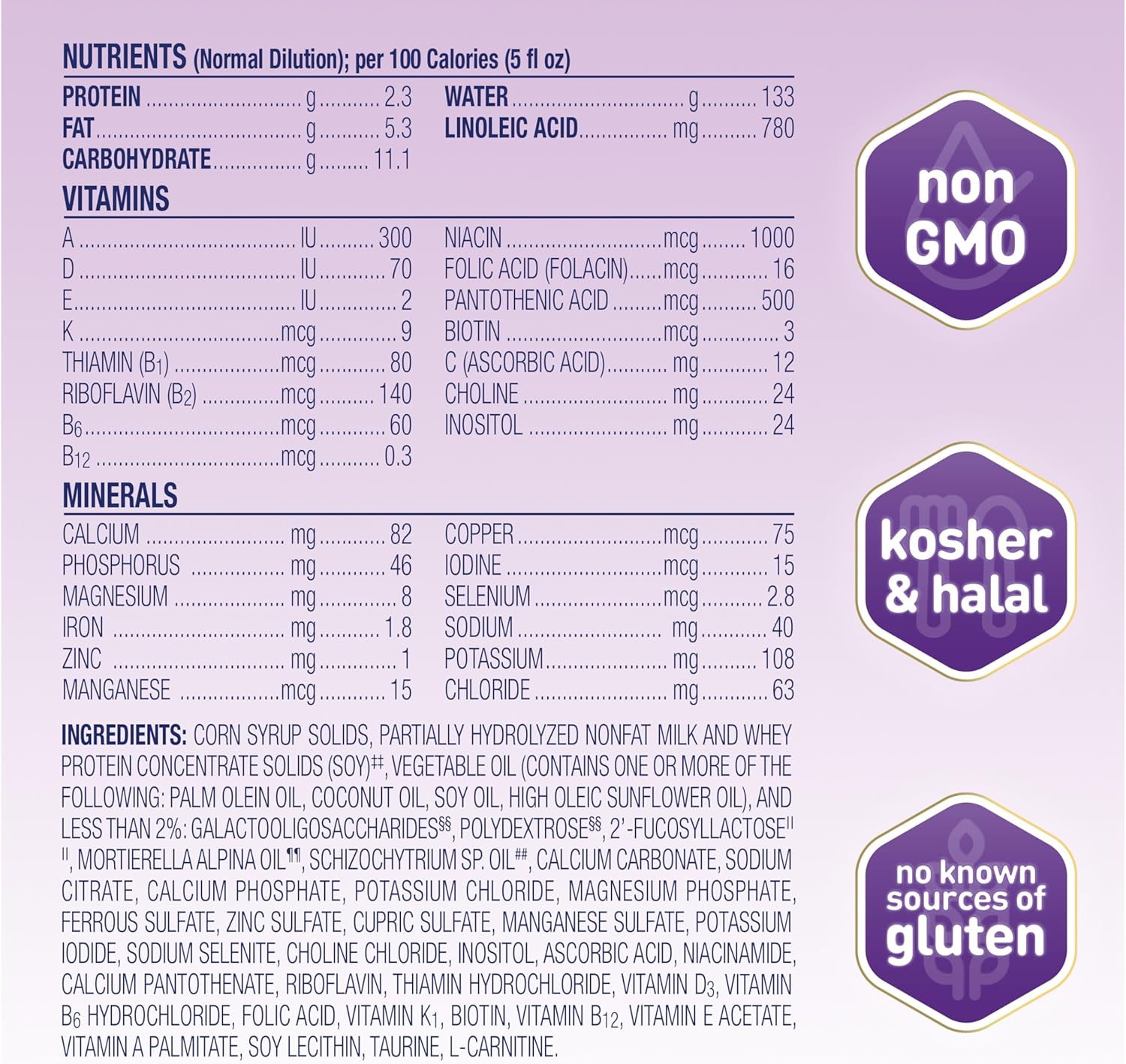 Enfamil NeuroPro Gentlease Baby Formula, Infant Formula Nutrition, Brain Support that has DHA, HuMO6 Immune Blend, Designed to Reduce Fussiness, Crying, Gas & Spit-up in 24 Hrs, has Prebiotics to Promote Softer Stools, Reusable Tubs, 19.5 Oz, (Pack of 4)