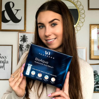 Hyaluronic Acid Serum Ampoules Pack (10pc) - Boosts Light Therapy Results - Anti Wrinkle and Anti Aging Serum - Moisturizing and Hydrating Facial Serum. Light therapy Hyaluronic Acid Serum