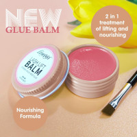 Lash Lift Kit and Black, Eyelash Perm Kit with Lash Lift Glue Balm, Instant Curled and Voluminous Coloring with Black Hair Colors, Complete Tools for Salon Home