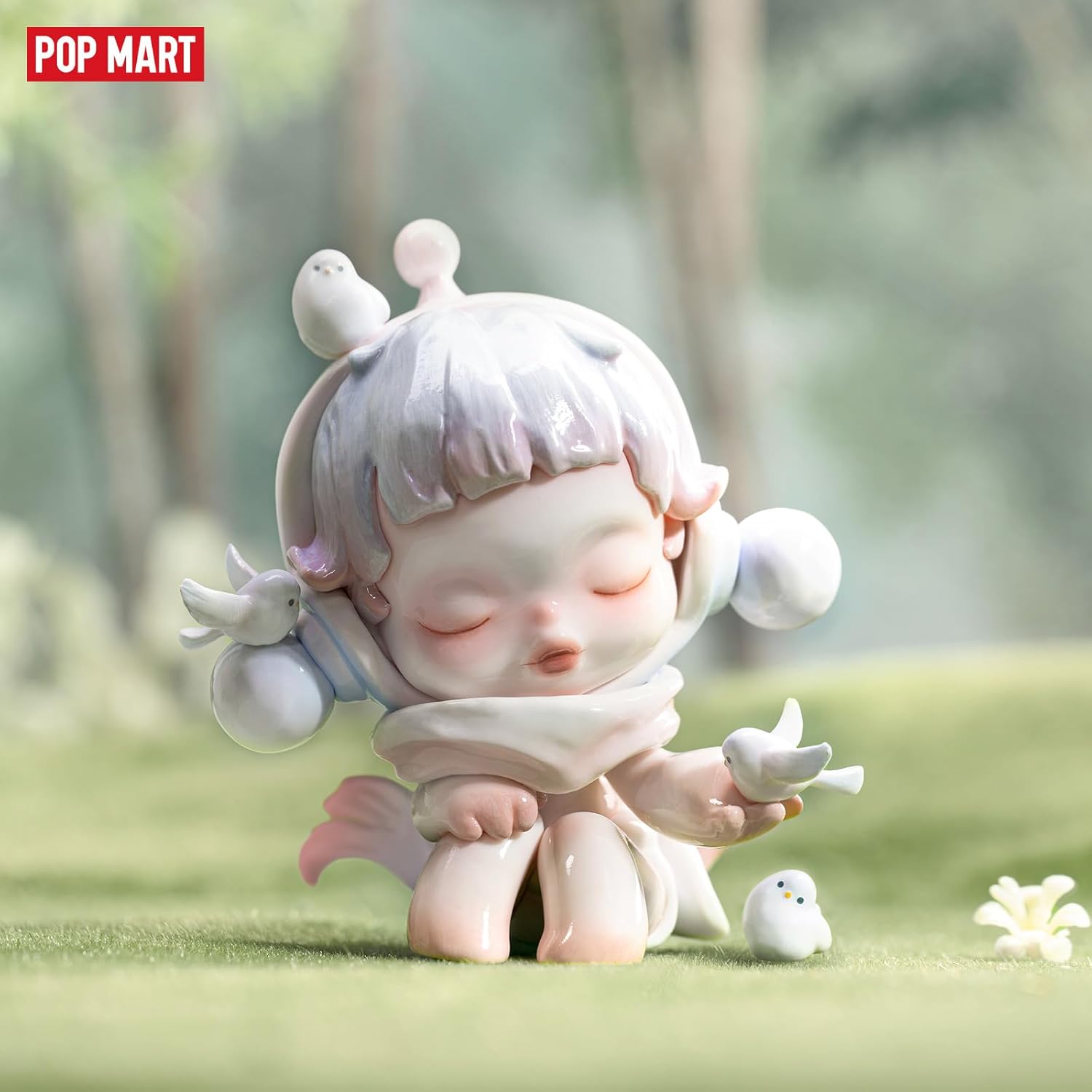 POP MART SKULLPANDA Warmth Series, SKULLPANDA Blind Box Figures, Random Design Action Figures Collectible Toys Home Decorations, Holiday Birthday Gifts for Girls and Boys, Single Box Temperature Single Box