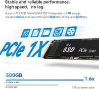 Beelink Mini S12 Pro Mini PC, Intel 12th Gen Alder Lake- N100(up to 3.4GHz), 16GB DDR4 RAM 500GB PCIe SSD, Desktop Computer Support 4K Dual Display/USB3.2/WiFi 6/BT5.2/Gigabit Ethernet for Home/Office N100 16G+500G