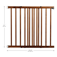 Evenflo Walk-Thru Top Of Stairs Baby Gate (Farmhouse Collection)