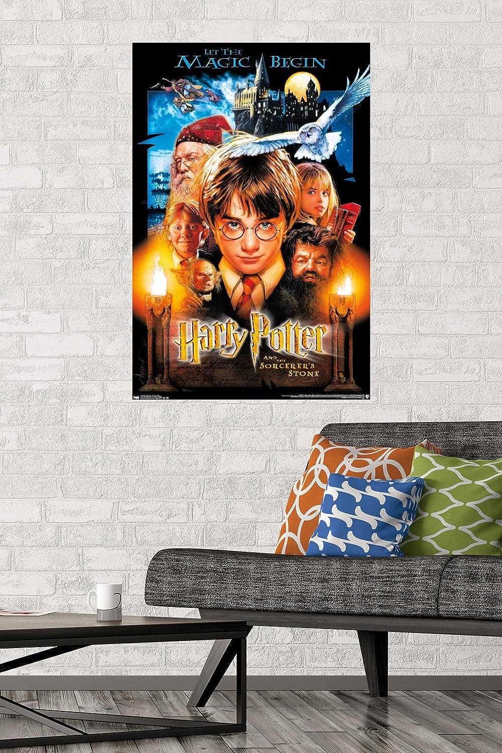 Trends International 24X36 Harry Potter and the Sorcerer's Stone - One Sheet Wall Poster, 24