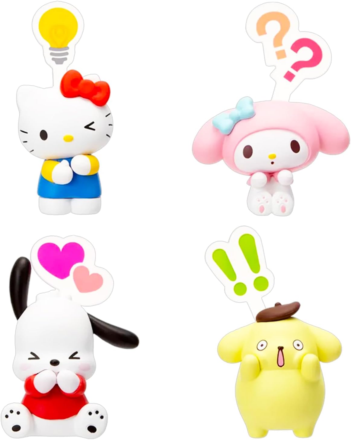 Hello Kitty Blind Bag Party Favors 3 Pack – Sanrio Party Supplies Bundle with 3 Sleepy Sanrio Figurines Featuring Hello Kitty, Keroppi, and More | Sanrio Figures Set