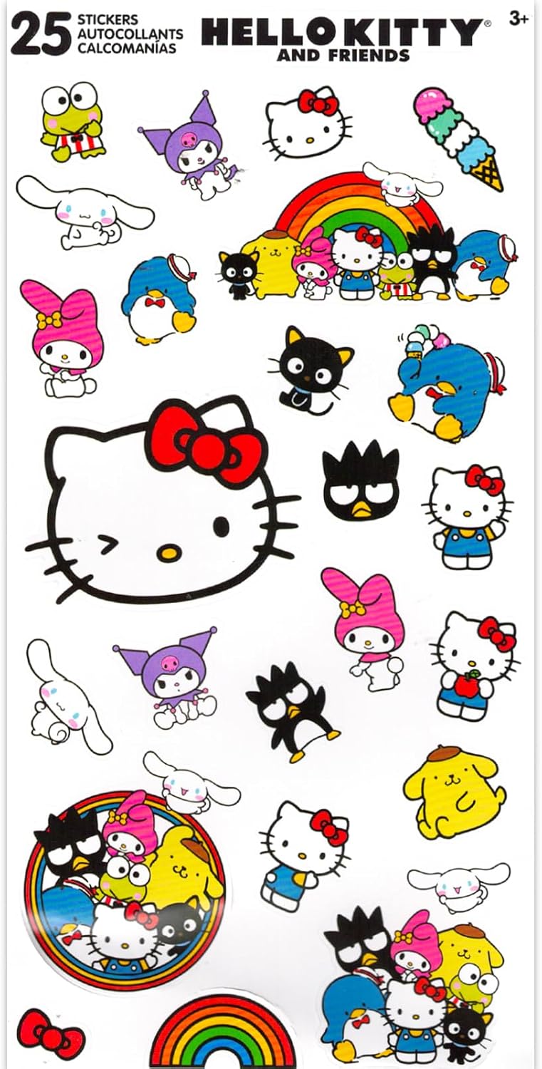 Hello Kitty Blind Bag Party Favors 3 Pack – Sanrio Party Supplies Bundle with 3 Sleepy Sanrio Figurines Featuring Hello Kitty, Keroppi, and More | Sanrio Figures Set