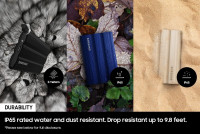 Samsung T7 Shield 4TB Portable SSD - 1050MB/s, Rugged, Water & Dust Resistant, for Content Creators - Black Black 4 TB