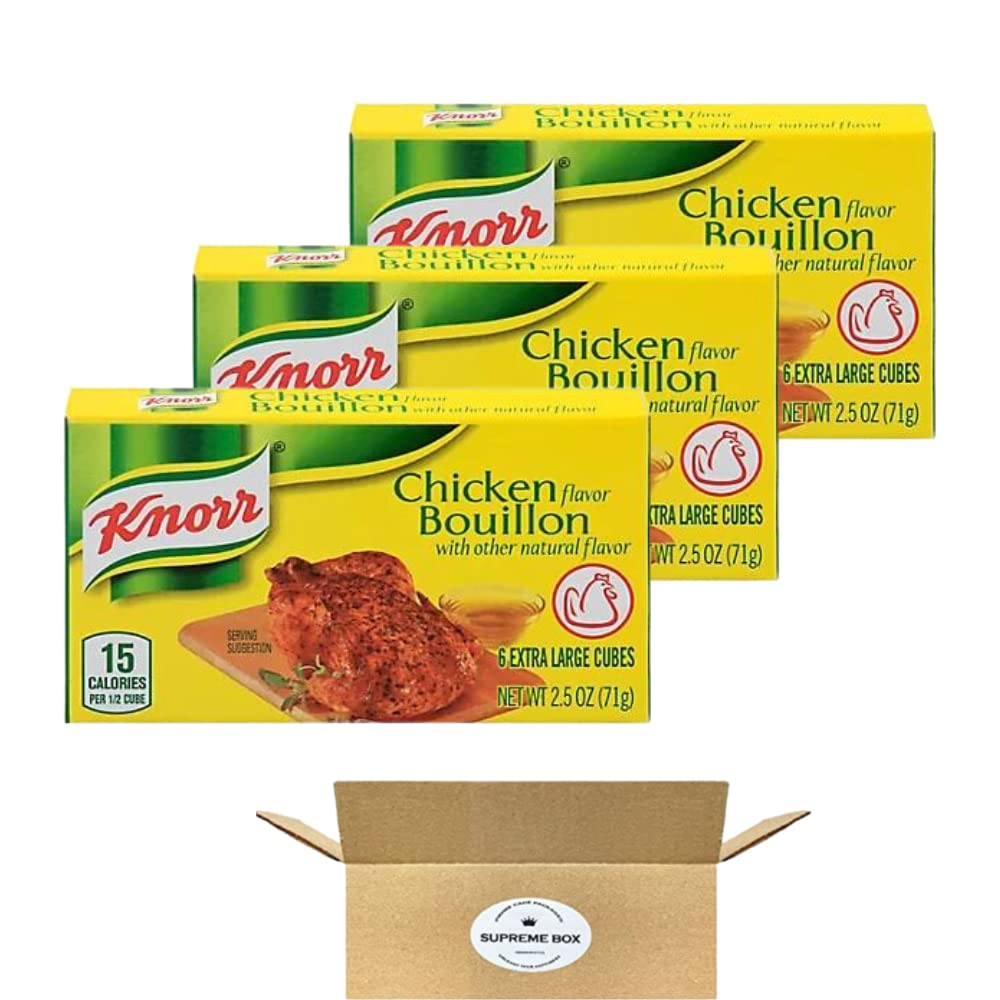 Knorr Chicken Bouillon Cubes - Pack of 3