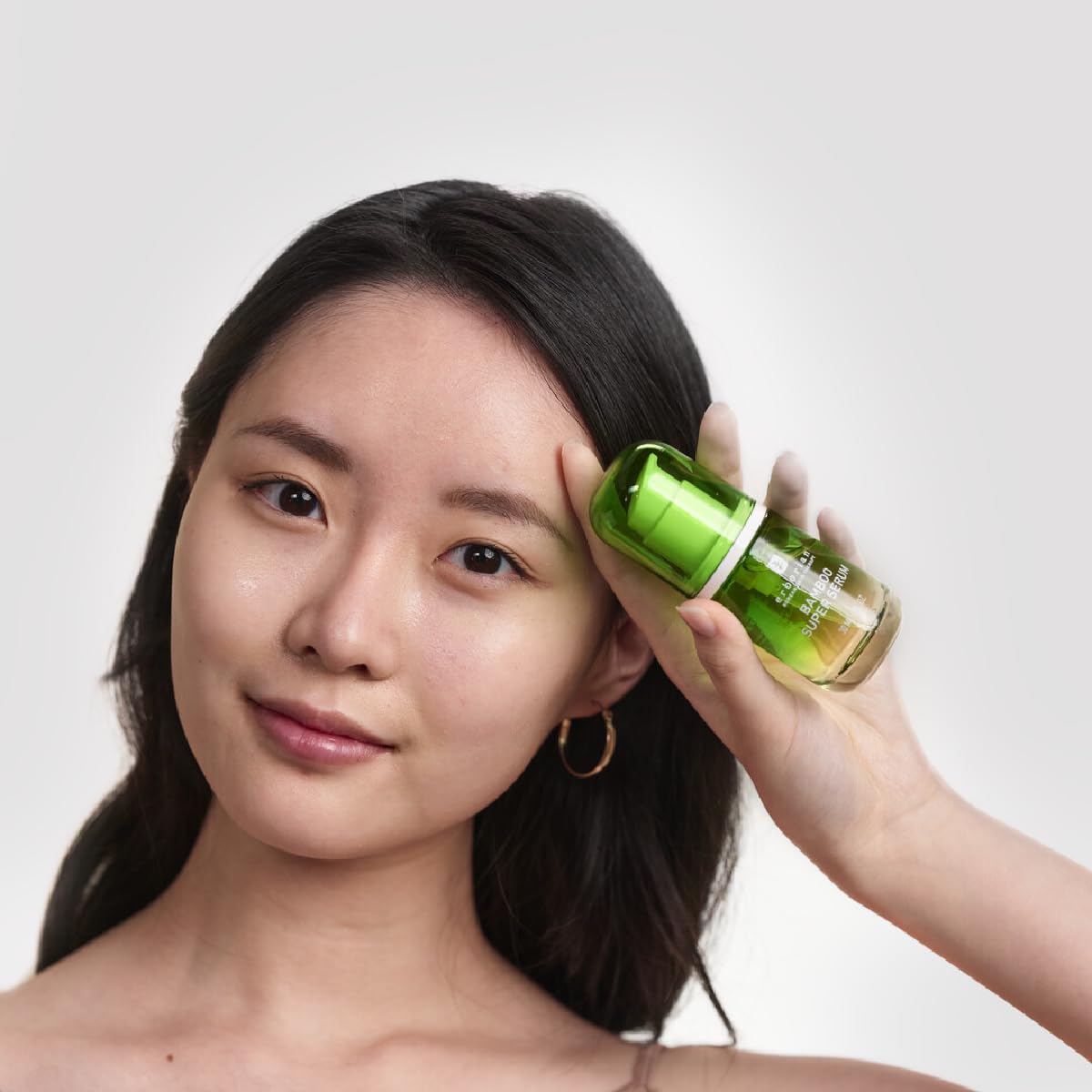 Erborian Bamboo Super Serum - Hydrating Facial Serum with Hyaluronic Acid for Replenished, Moisturized & Radiant Skin- Long-Lasting Intense Hydration - Korean Skincare – 1 fl oz