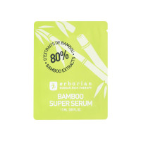 Erborian Bamboo Super Serum - Hydrating Facial Serum with Hyaluronic Acid for Replenished, Moisturized & Radiant Skin- Long-Lasting Intense Hydration - Korean Skincare – 1 fl oz