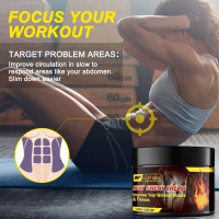 Hot Cream, Fat Burning Cream for Belly, Cellulite Firming & Slimming Cream for Men and Women, Weight Loss Slimming Workout Enhancer, Cellulite Treatment for Thighs, Legs, Abdomen, Arms and Buttocks
