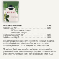 Miracle-Gro Houseplant Potting Mix - Fertilized Indoor Plant Soil for Containers, Designed to be Less Prone to Gnats, 4 qt. 1 Pack Houseplant