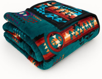 Sacred Thread Fleece Blanket 79