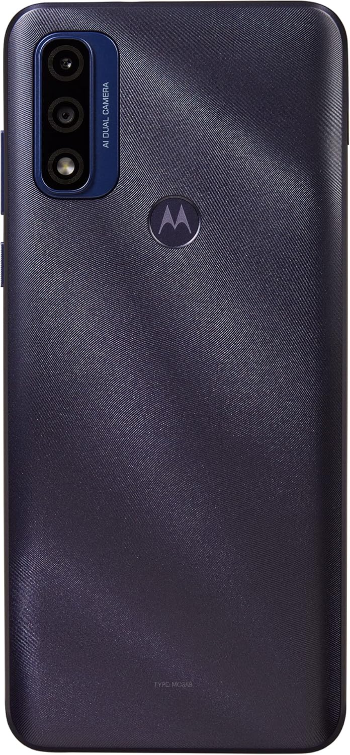 Tracfone Moto g Pure (2021), 32GB, Blue - Prepaid Smartphone (Locked/Renewed) Wireless Device