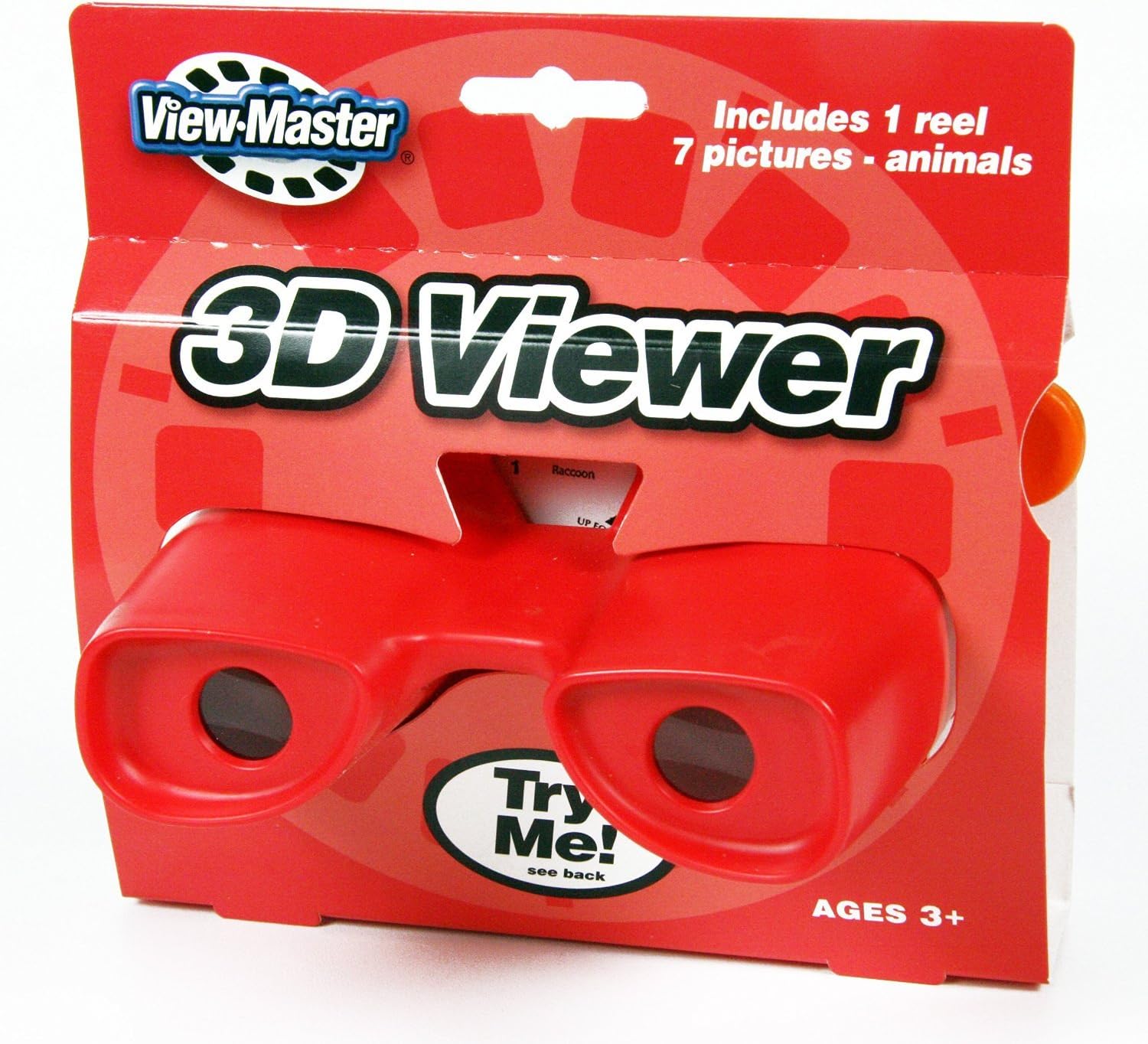 View-Master Red Classic 3D Viewer and Preview Reel