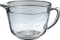 Anchor Hocking Batter Bowl, 2 Quart Glass Mixing Bowl
