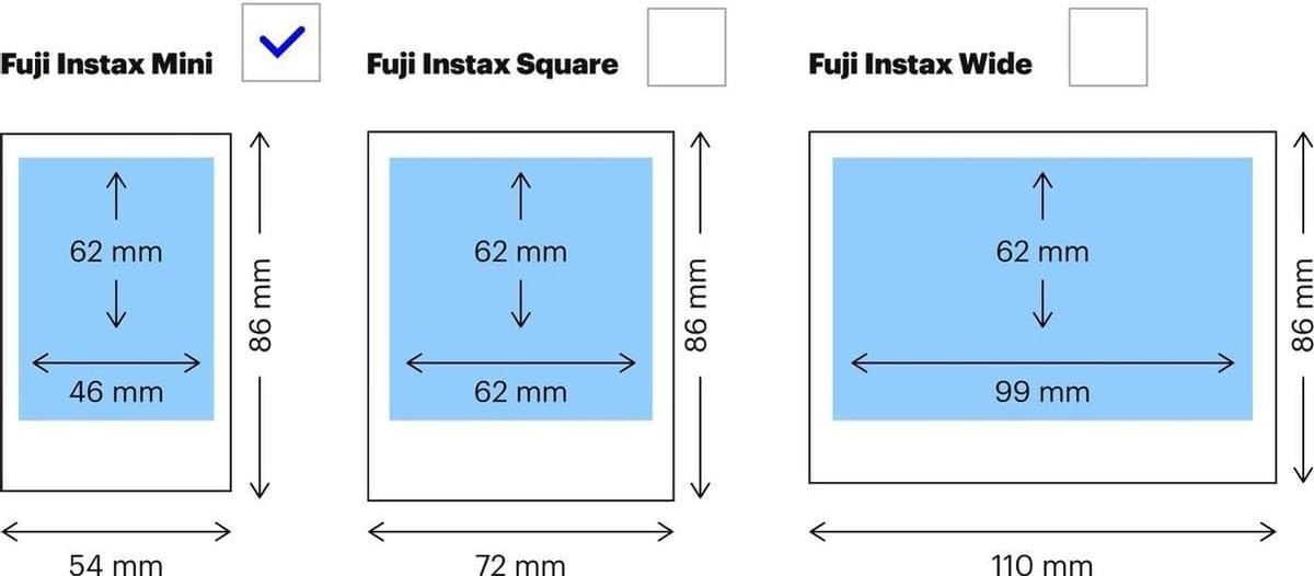 Fujifilm INSTAX MINI JP 2 Instant Camera Film 20 Pieces
