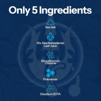 H2Ocean Body Piercing Foam Soap - Organic Sea Salt Aftercare with Aloe Vera, Alcohol-Free, Unscented, Vegan & Gentle Cleansing Tattoo and Piercing Soap for Healing & Moisturizing - 1.7oz 1.7 Fl Oz (Pack of 1)