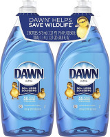 Dawn Ultra Dishwashing Liquid Dish Soap Original Scent, 19.4 Fluid Ounce (Pack of 2) 19.4 Fl Oz (Pack of 2) Original