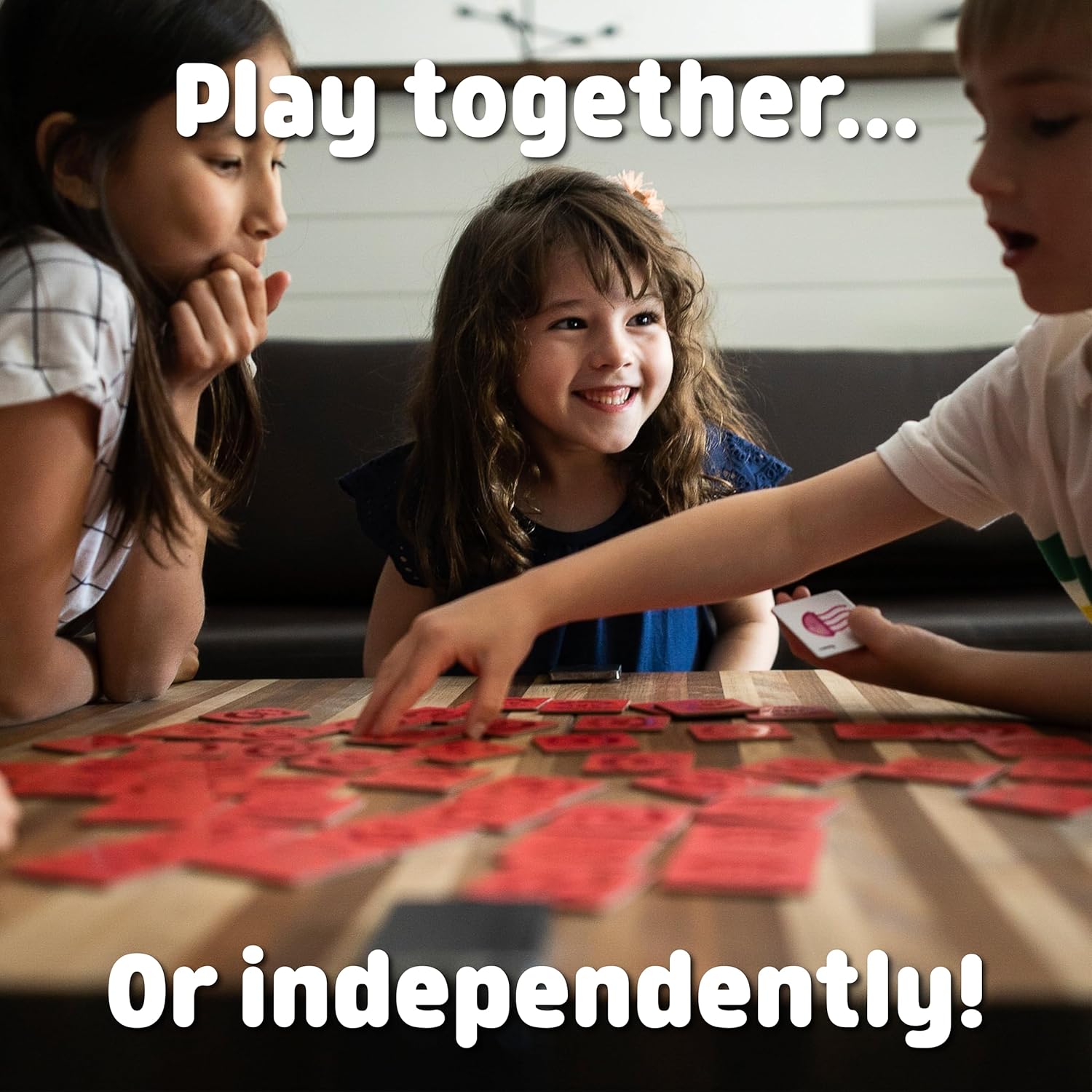 Chuckle & Roar Alphabet Matching Memory Game for Kids Ages 3+ – Preschool Letter Matching Board Game for Toddlers, Uppercase & Lowercase ABC Learning Game Multicolor