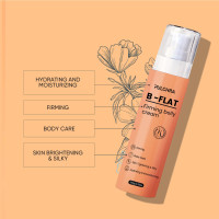 Belly Firming Cream for Skin Tightening: Reducing Stretch Marks, B Flat Anti-Cellulite Cream for Belly, Arms, Thighs and Butt - Moisturizing & Soften Skin For Women and Men Visibly, 3.52 Fl. OZ.