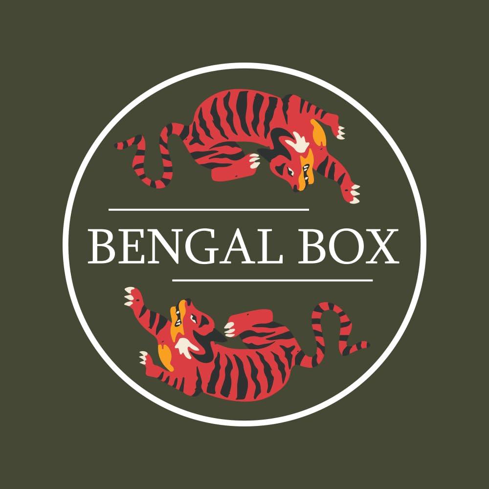 BENGAL BOX Indian Snack Box Assortment 24 Piece, Individually Packaged Top Brand Named Snacks Essential Sample Pack of Chips Pie Cookie Candy