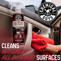 Chemical Guys SPI22516 Total Interior Cleaner & Protectant (Safe on Dash, Leather, Vinyl, Plastics, Trim, Glass, Fabric & More), 16 fl oz (Black Cherry Scent) 16.00 Fl Oz (Pack of 1) Black Cherry 2 Pack