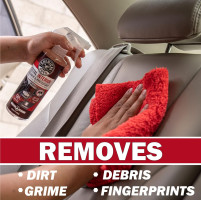 Chemical Guys SPI22516 Total Interior Cleaner & Protectant (Safe on Dash, Leather, Vinyl, Plastics, Trim, Glass, Fabric & More), 16 fl oz (Black Cherry Scent) 16.00 Fl Oz (Pack of 1) Black Cherry 2 Pack