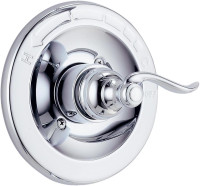 Delta Faucet Windemere 14 Series Single-Function Shower Handle Valve Trim Kit, Chrome BT14096 (Valve Not Included) 13.13 x 16.38 x 10.00 inches