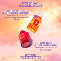 Erborian Skin Therapy Night Serum, For Wrinkles & Even Texture, Visible Results after 1st Night, Hydrating, 10% PHA & Hyaluronic Acid, Korean Skincare 1 Fl Oz (Pack of 1)