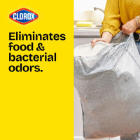 Glad ForceFlex MaxStrength with Clorox Tall Kitchen Trash Bags, 13 Gal, 34 Ct (Package May Vary) Lemon Fresh Bleach 34 Count (Pack of 1)