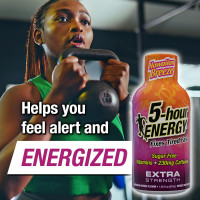 5-hour ENERGY Extra Strength Energy Shot, Hawaiian Breeze Flavor (1.93 oz. - 24 Count) Zero Calories & Sugar-Free 230 mg Caffeinated Energy Shot, Amino Acids & B Vitamins, Dietary Supplements Hawaiian Breeze - Extra Strength 24 Count