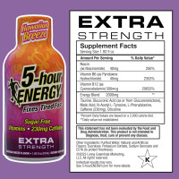 5-hour ENERGY Extra Strength Energy Shot, Hawaiian Breeze Flavor (1.93 oz. - 24 Count) Zero Calories & Sugar-Free 230 mg Caffeinated Energy Shot, Amino Acids & B Vitamins, Dietary Supplements Hawaiian Breeze - Extra Strength 24 Count