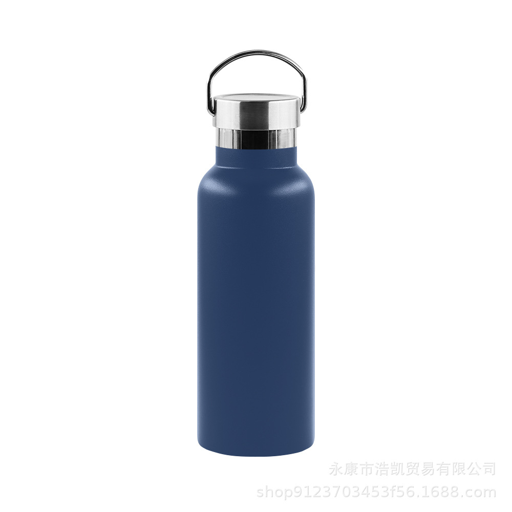 Hot 600ml American Big Mouth Vacuum Flask Double Layer 24oz Stainless Steel Sports Bottle