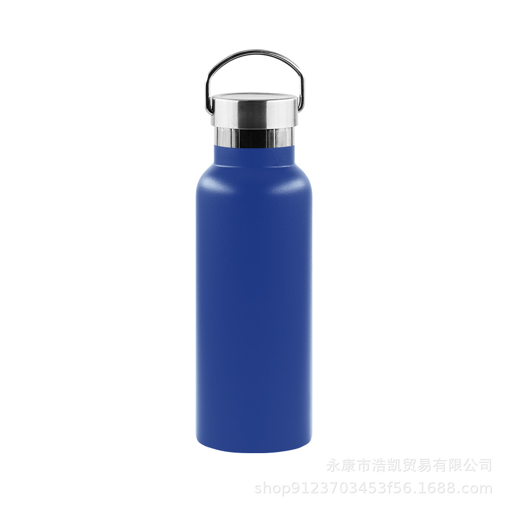 Hot 600ml American Big Mouth Vacuum Flask Double Layer 24oz Stainless Steel Sports Bottle