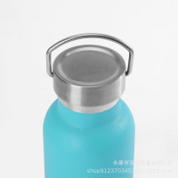 Hot 600ml American Big Mouth Vacuum Flask Double Layer 24oz Stainless Steel Sports Bottle