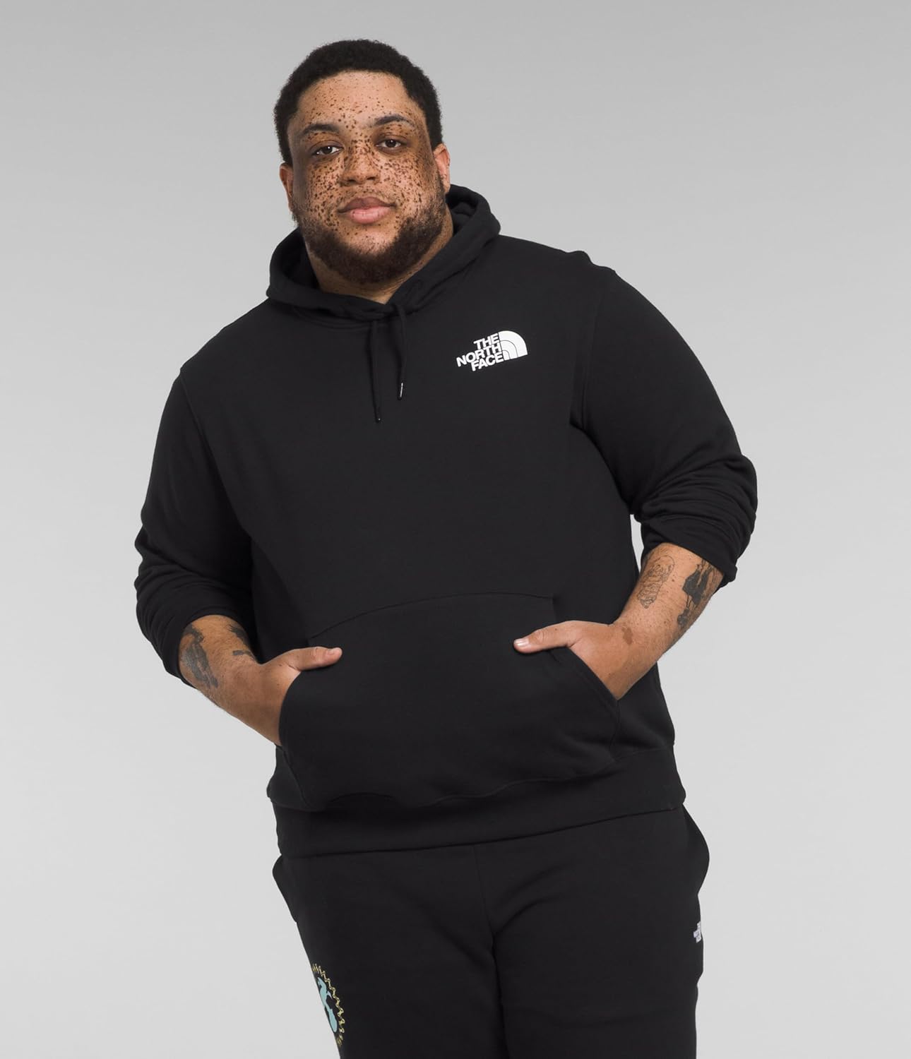 THE NORTH FACE Men's Box NSE Pullover Hoodie (Standard and Big Size) X-Large Tnf Black/Tnf White 2