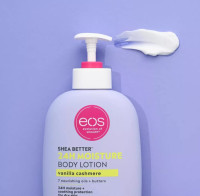 EOS Eos Shea Better Body Lotion - Vanilla Cashmere & Fresh Cozy | Bundle of two | 16 Oz 16.00 Fl Oz (Pack of 2)